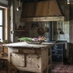 Amenajare bucatarie in stil rustic romanesc