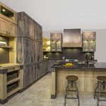Amenajare bucatarie in stil rustic