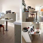 Design in stil modern pentru bucatarie de apartament mic