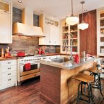 Amenajare bucatarie in stil rustic