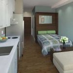 Designer interior intr-o garsoniera mica in stil feng Shui