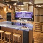 Bucatarie in design japonez modern