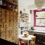 Amenajare bucatarie mica in design vintage