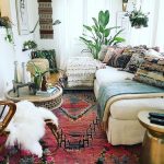 Living mic in stil boho chic