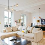 Amenajare living dupa tipul locuintei: apartament mare
