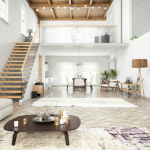 Amenajare living dupa tipul locuintei - in duplex/vila