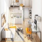 Amenajare living dupa tipul locuintei - in garsoniera