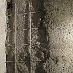 Plasa de Buzau fixata in tencuiala, pentru consolidarea peretilor;
