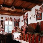 Decorare interioara casa traditionala romaneasca;