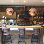 Amenajare bucatarie in stil industrial;