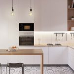 Amenajare bucatarie in design nordic;