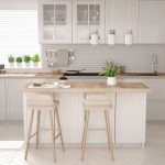 Amenajare bucatarie in design nordic;