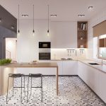 Bucatarie in stil eclectic scandinav