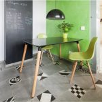 Combinatii culori bucatarie cu verde
