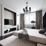 Amenajare dormitor mic in stil modern
