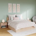 Amenajare dormitor Feng Shui in nuante deschise