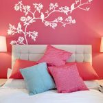 Culori dormitor Feng Shui cu roz
