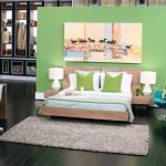 Culori dormitor Feng Shui cu verde