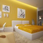 Culori dormitor Feng Shui cu galben