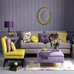 Living cu culori violet