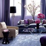 Living cu culori violet