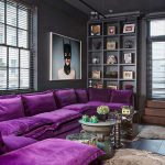 Living cu culori violet
