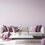 Living cu culori violet