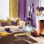 Living cu culori violet