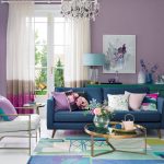 Living cu culori violet