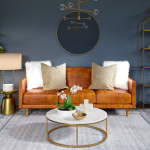 Culori living cu bleumarin