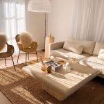 Culori living: alb, bej si neutre