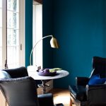 Culori living cu bleumarin