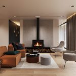 Culori living cu tonuri de pamant