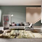 Culori living cu gri