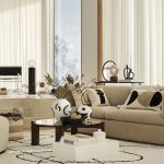 Culori living: alb, bej si neutre