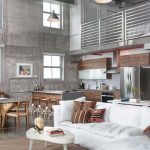 Interior in design industrial