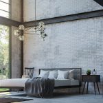 Interior in design industrial