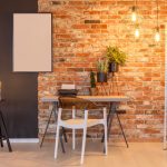 Interior in design industrial