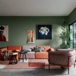 Culori living 2023 cu verde