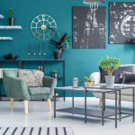 Living 2023 in culoarea teal