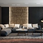 Sufragerie cu culori de accent negru