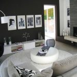 Living luxos alb-negru in 2023
